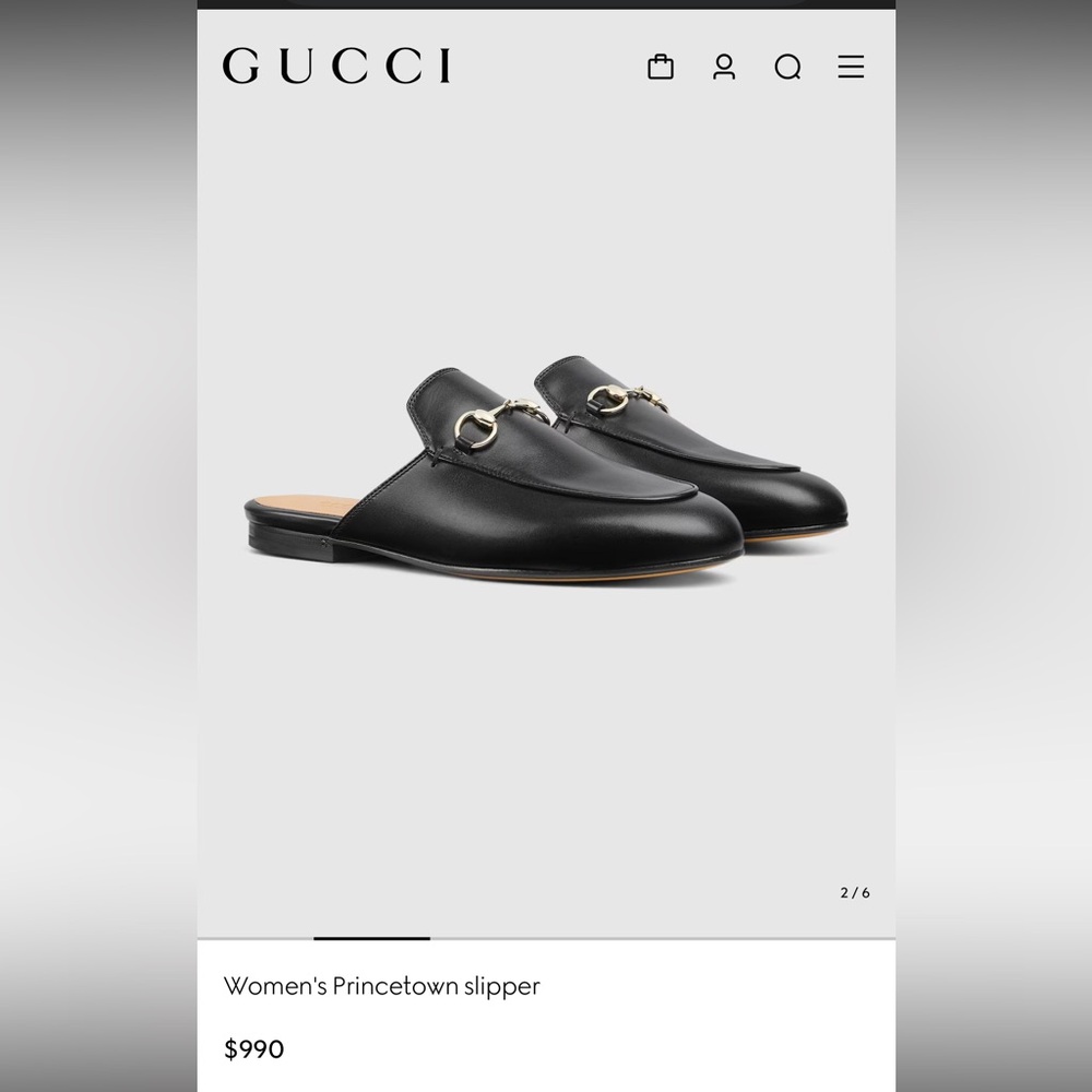 Gucci Princetown Slippers
